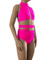 GRACE Leotard Base - Hot Pink